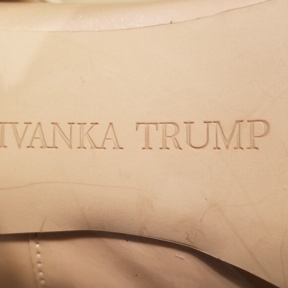 Ivanka Trump stiletto patent leather peep-toe platform pumps - 9.5M - pristine! - Picture 4 of 6